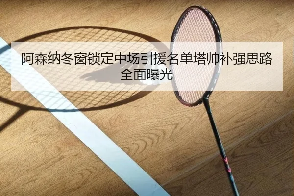 阿森纳冬窗锁定中场引援名单塔帅补强思路全面曝光（OD）